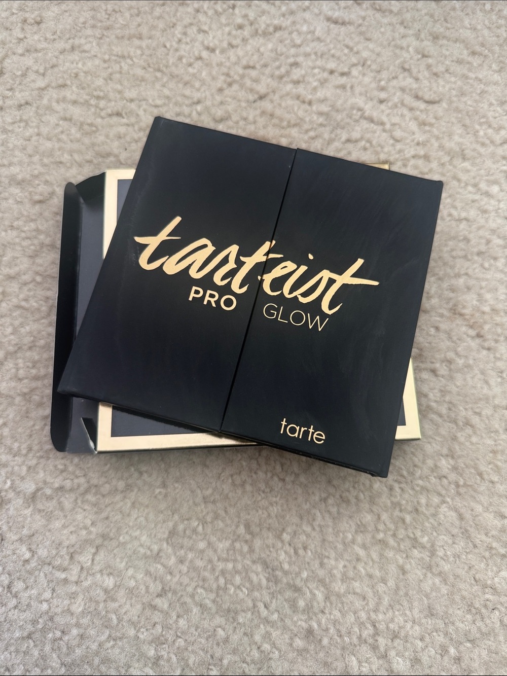 tarte Tarteist Pro Glow Palette - Black and Gold Accents